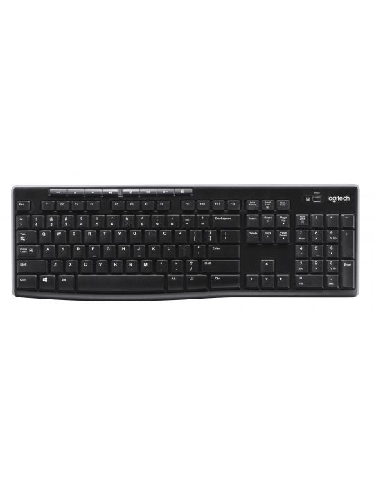 Logitech Wireless Keyboard K270 tastaturi RF fără fir QWERTZ Germană Negru Logitech - 1