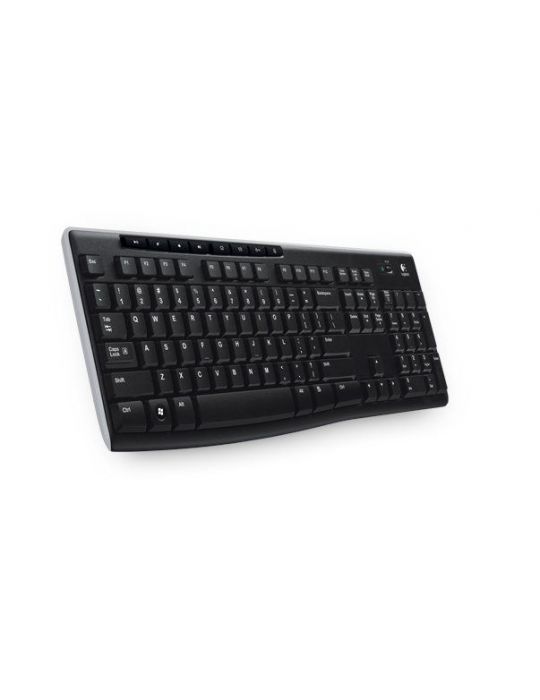 Logitech Wireless Keyboard K270 tastaturi RF fără fir QWERTZ Germană Negru Logitech - 2