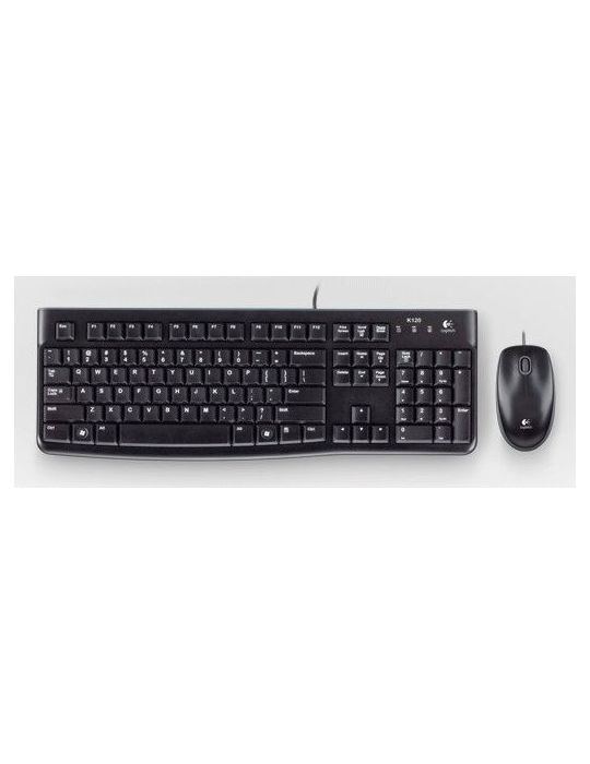 Logitech Desktop MK120 tastaturi Mouse inclus USB QWERTZ Germană Negru Logitech - 2
