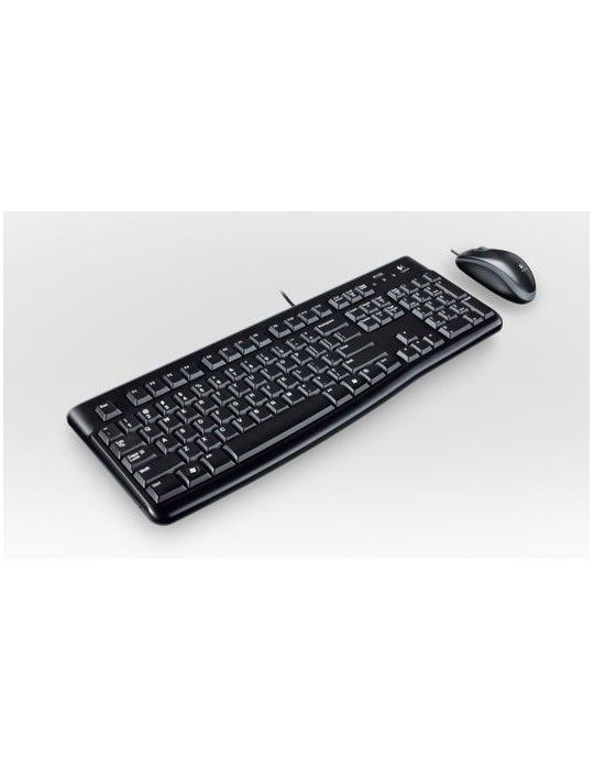 Logitech Desktop MK120 tastaturi Mouse inclus USB QWERTZ Germană Negru Logitech - 3