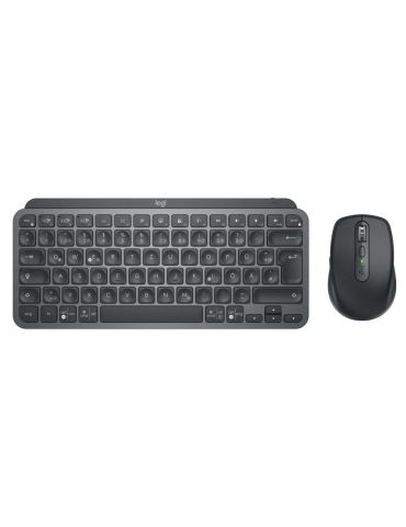 Logitech 920-011054 tastaturi Mouse inclus RF Wireless + Bluetooth QWERTZ Germană Grafit Logitech - 1 - Tik.ro