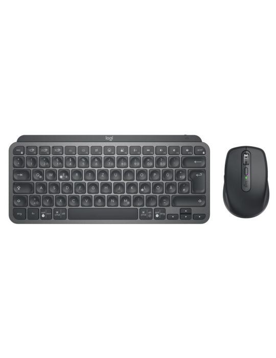 Logitech 920-011054 tastaturi Mouse inclus RF Wireless + Bluetooth QWERTZ Germană Grafit Logitech - 1