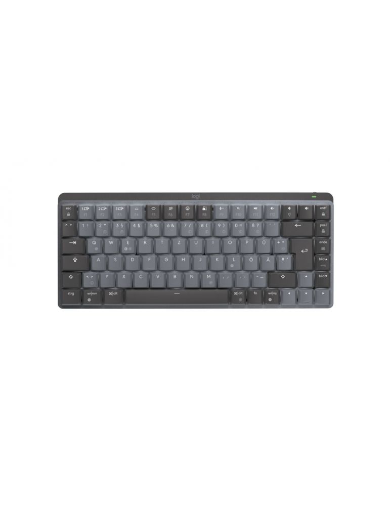 Tastatura Logitech MX Mini Mechanical, bluetooth, QWERTZ, negru/gri