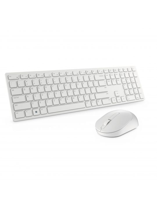 DELL KM5221W-WH tastaturi Mouse inclus RF fără fir QWERTZ Germană Alb Dell - 7