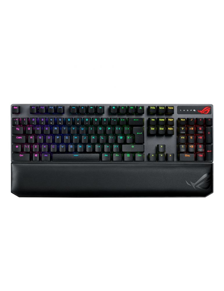 Tastatura Asus ROG Strix Scope NX Wireless Deluxe, bluetooth, rgb, negru