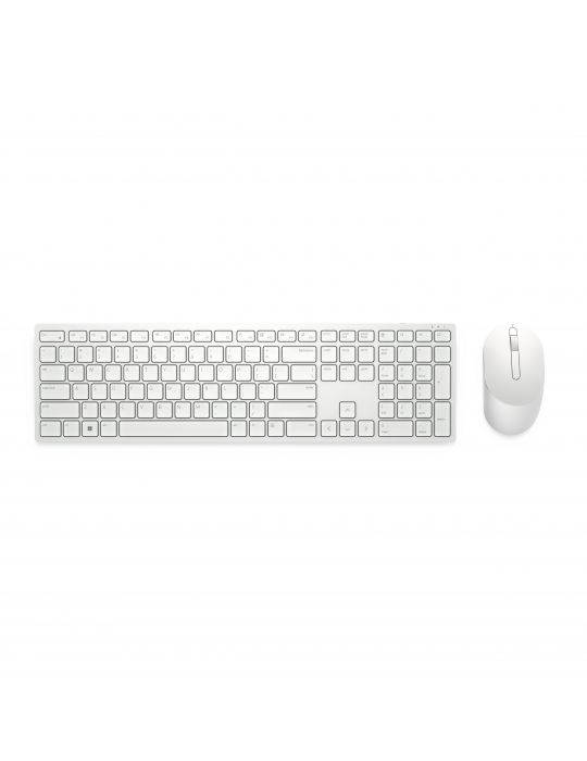 DELL KM5221W-WH tastaturi Mouse inclus RF fără fir QZERTY US Internațional Alb Dell - 6