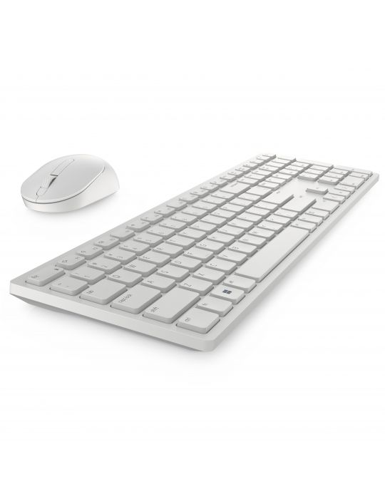 DELL KM5221W-WH tastaturi Mouse inclus RF fără fir QZERTY US Internațional Alb Dell - 8