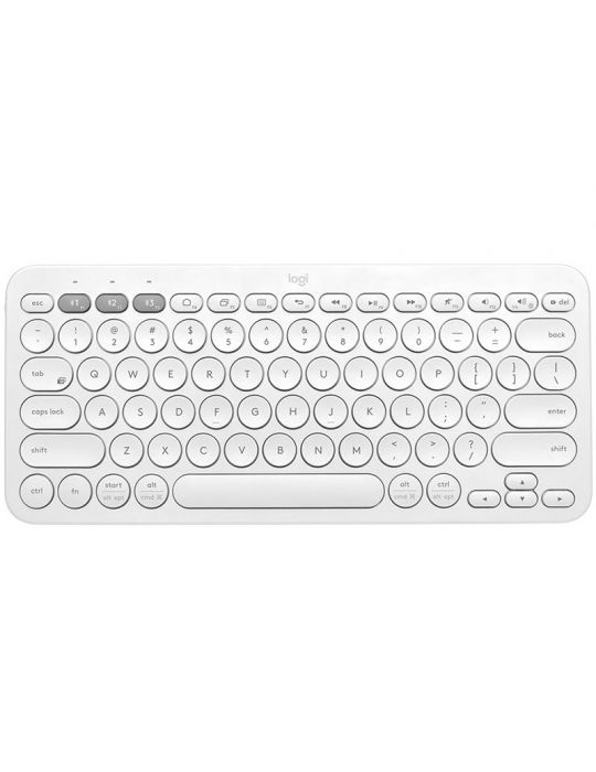 Logitech K380 Multi-Device tastaturi Bluetooth QWERTZ Germană Alb Logitech - 1