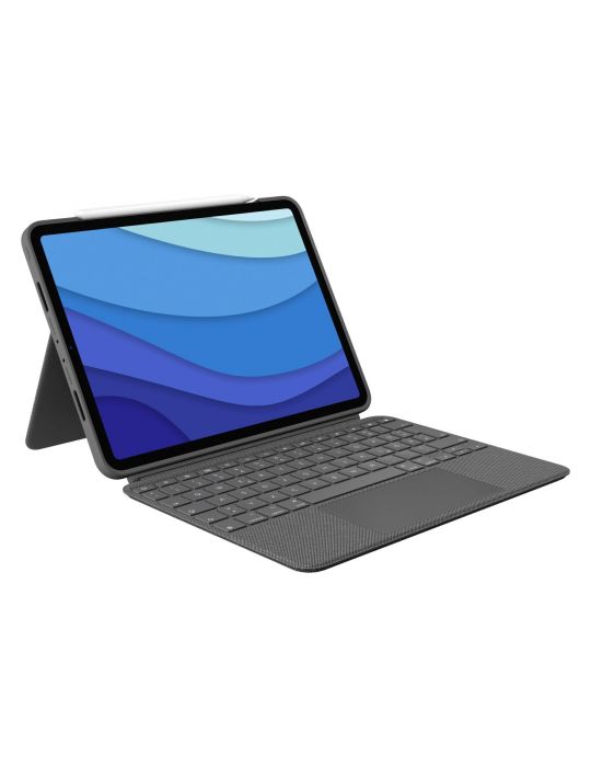 Logitech Combo Touch Gri Smart Connector QWERTZ Germană Logitech - 1
