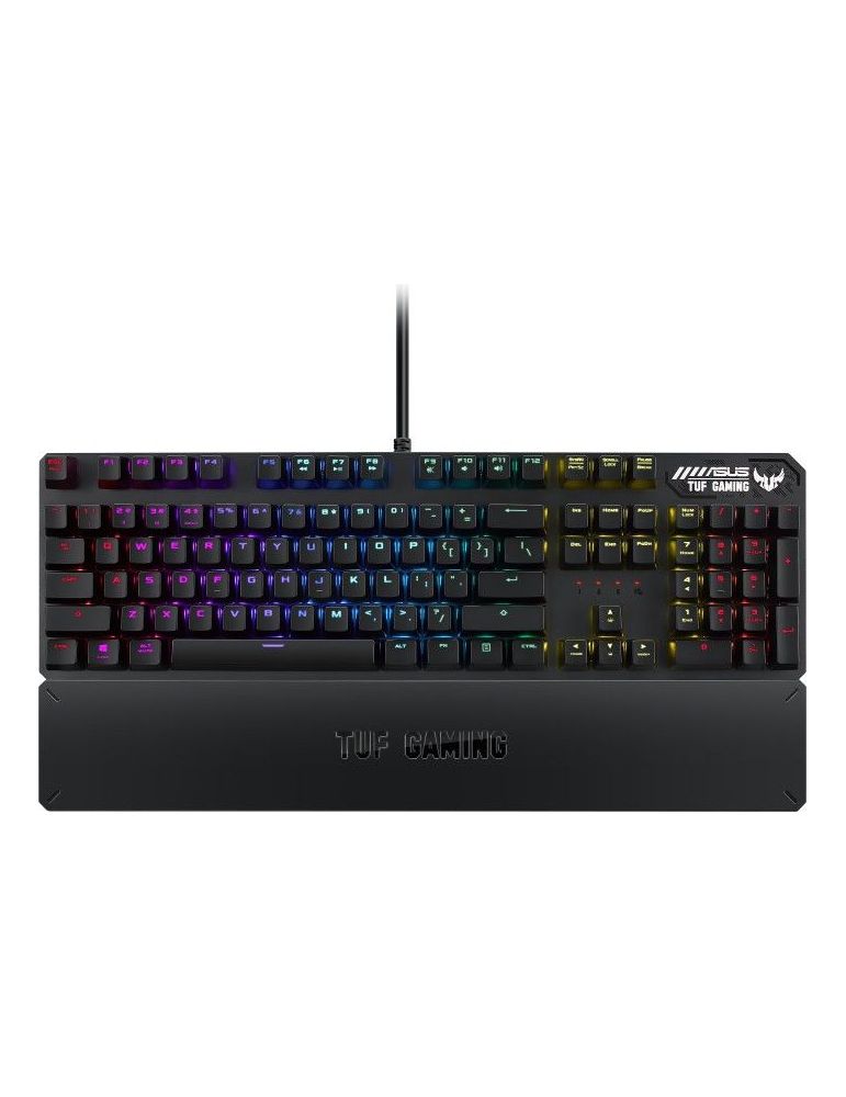 Tastatura Asus TUF Gaming K3, usb, rgb, gri