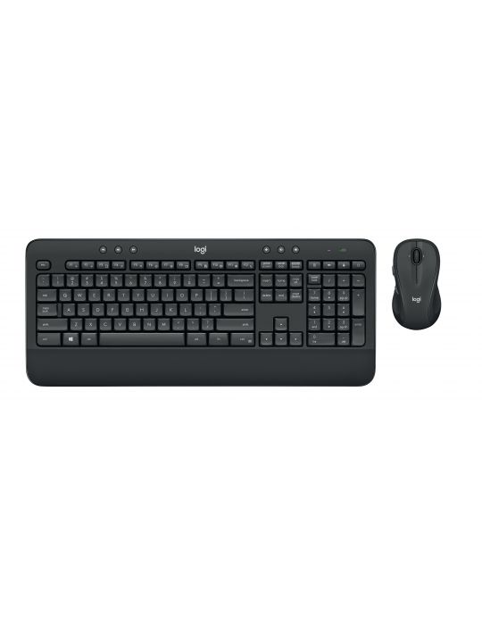 Logitech MK545 ADVANCED Wireless Keyboard and Mouse Combo tastaturi Mouse inclus USB QWERTZ Germană Negru Logitech - 1