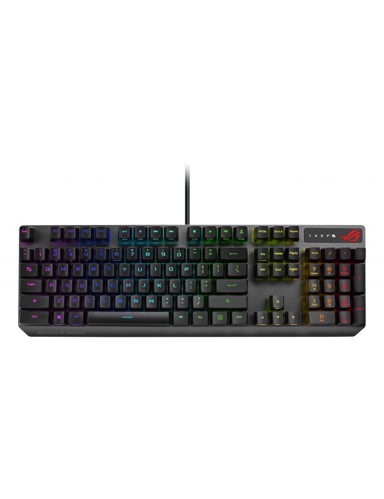 Tastatura Asus ROG Strix Scope RX, usb, rgb, negru