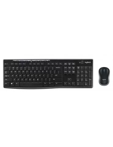 Logitech Wireless Combo MK270 tastaturi Mouse inclus USB AZERTY Franţuzesc Negru Logitech - 1 - Tik.ro
