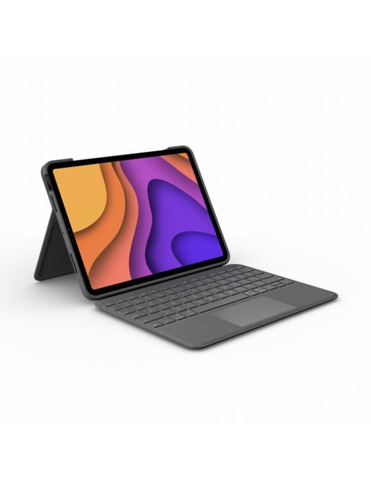 Logitech Folio Touch Gri Smart Connector QWERTZ Germană Logitech - 1