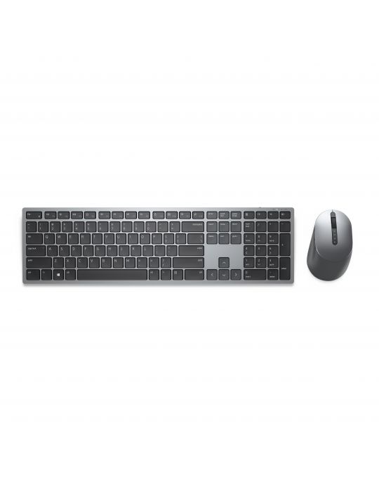 DELL KM7321W tastaturi Mouse inclus RF Wireless + Bluetooth AZERTY Franţuzesc Gri, Titan Dell - 3