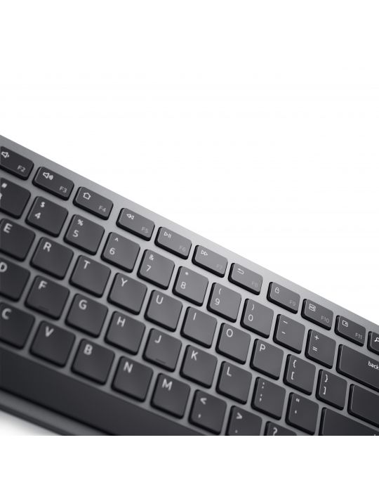 DELL KM7321W tastaturi Mouse inclus RF Wireless + Bluetooth AZERTY Franţuzesc Gri, Titan Dell - 10