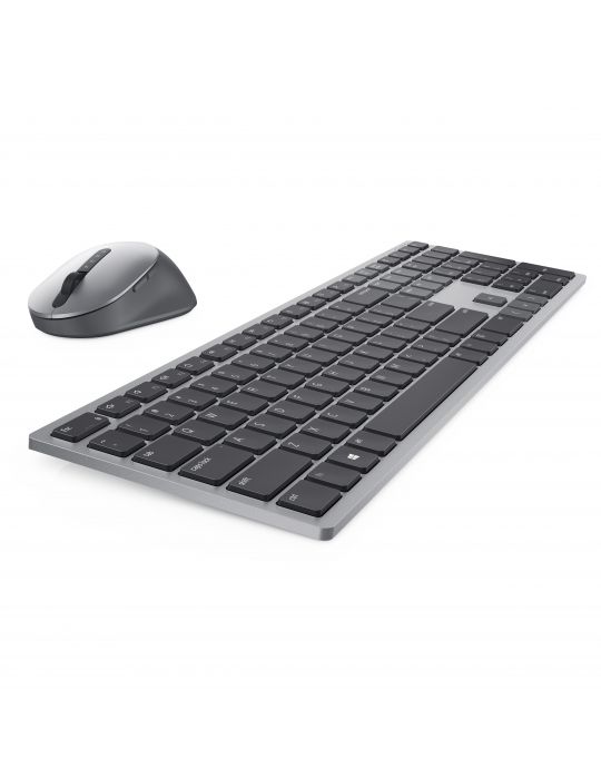 DELL KM7321W tastaturi Mouse inclus RF Wireless + Bluetooth AZERTY Franţuzesc Gri, Titan Dell - 13
