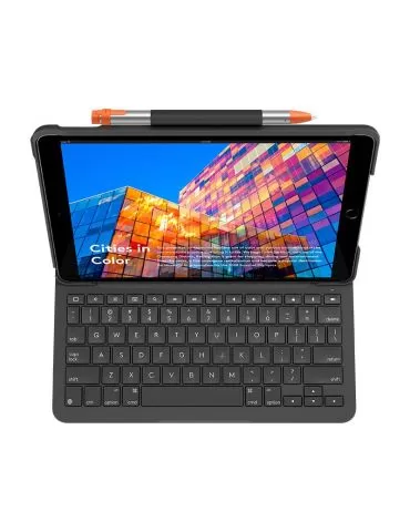 Logitech Slim Folio for iPad Air (3rd generation) Grafit Bluetooth QWERTZ Germană Logitech - 2