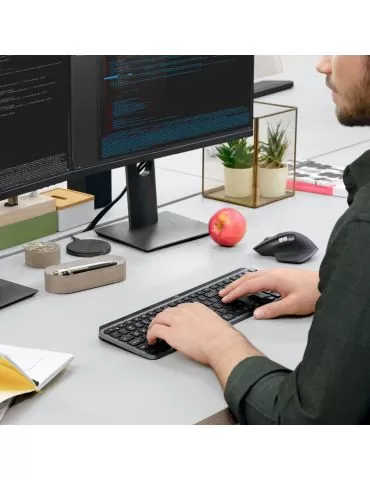 Logitech MX Keys tastaturi RF Wireless + Bluetooth QWERTZ Elvețiană Grafit Logitech - 3