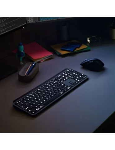 Logitech MX Keys tastaturi RF Wireless + Bluetooth QWERTZ Elvețiană Grafit Logitech - 4
