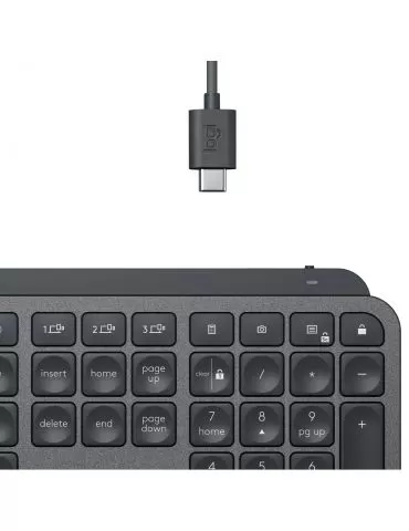Logitech MX Keys tastaturi RF Wireless + Bluetooth QWERTZ Elvețiană Grafit Logitech - 6
