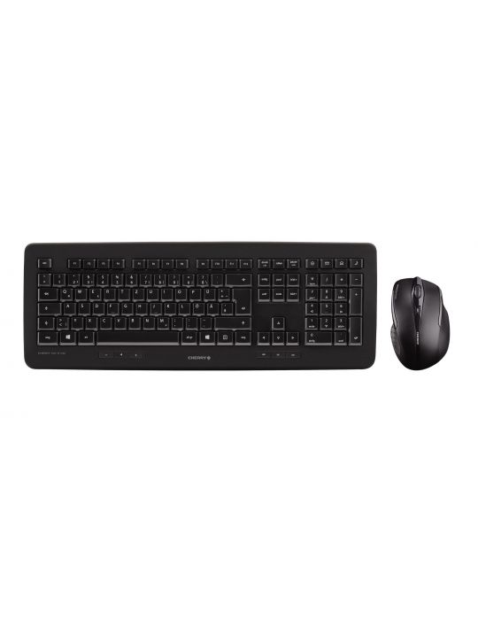 CHERRY DW 5100 tastaturi Mouse inclus RF fără fir QWERTZ Germană Negru Cherry - 1
