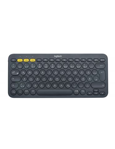 Logitech K380 Multi-Device tastaturi Bluetooth QWERTZ Germană Gri Logitech - 1 - Tik.ro
