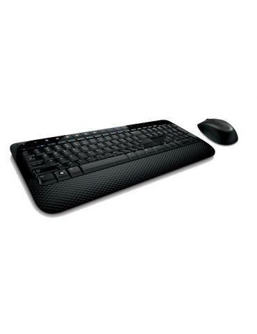 Microsoft 2000 tastaturi Mouse inclus RF fără fir QWERTZ Germană Negru Microsoft - 1 - Tik.ro
