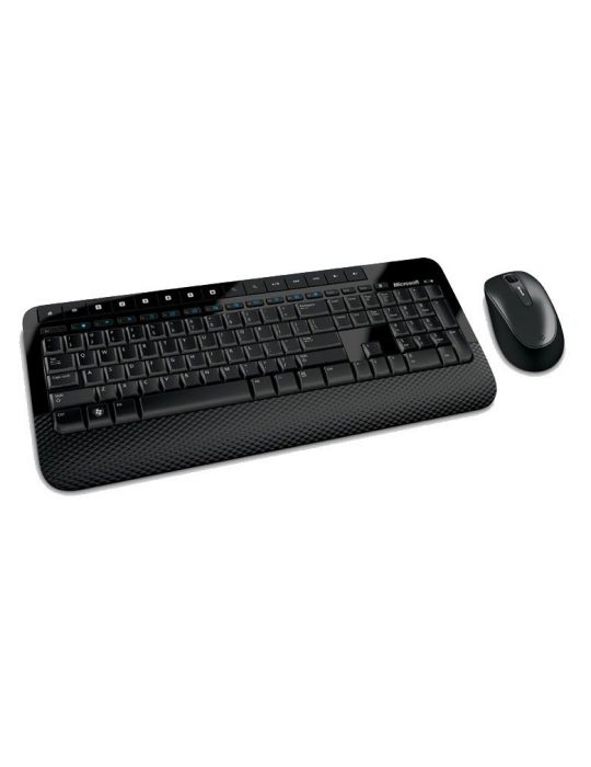 Microsoft 2000 tastaturi Mouse inclus RF fără fir QWERTZ Germană Negru Microsoft - 3