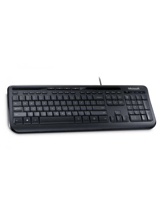 Microsoft Wired Keyboard 600, DE tastaturi USB QWERTZ Germană Negru Microsoft - 2