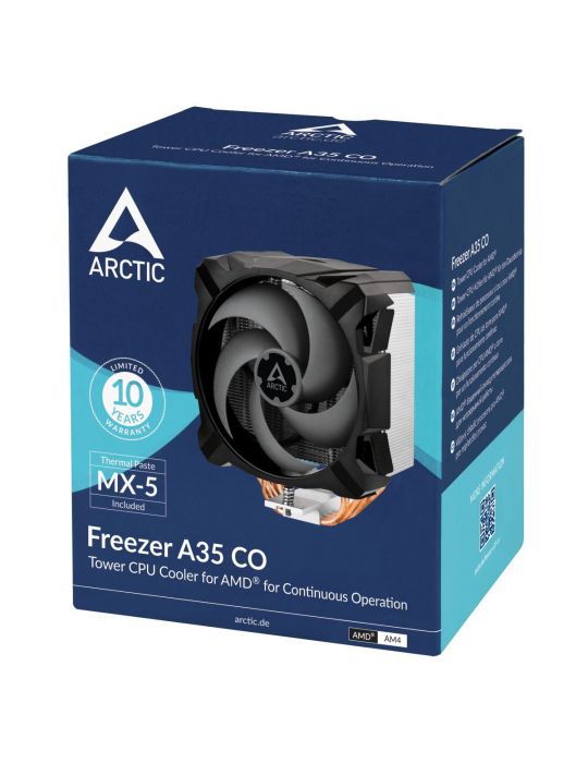 ARCTIC Freezer A35 CO Procesor Ventilator 11,3 cm Aluminiu, Negru 1 buc. Arctic - 8