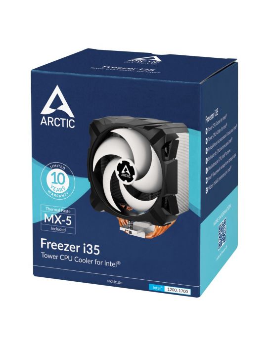 ARCTIC Freezer i35 Procesor Set răcire 11,3 cm Negru, Alb 1 buc. Arctic - 8