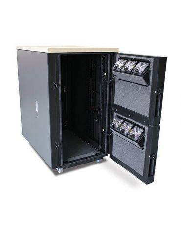 APC NetShelter CX 24U Raft de sine stătător Gri Apc - 8