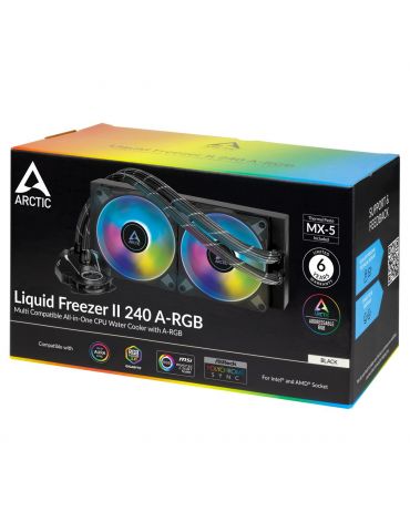 ARCTIC Liquid Freezer II 240 A-RGB Procesor Răcire lichidă all-in-one 12 cm Negru 1 buc. Arctic - 8