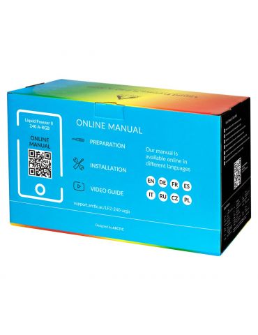 ARCTIC Liquid Freezer II 240 A-RGB Procesor Răcire lichidă all-in-one 12 cm Negru 1 buc. Arctic - 9