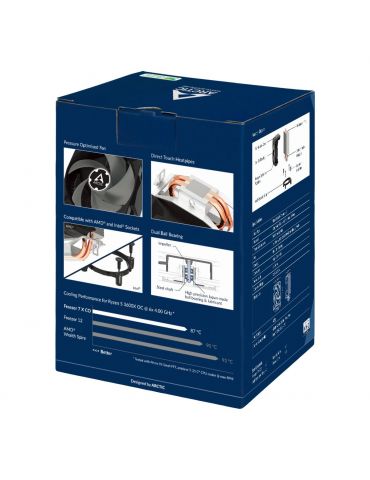 ARCTIC Freezer 7 X CO Procesor Răcitor de aer 9,2 cm Aluminiu, Negru 1 buc. Arctic - 8