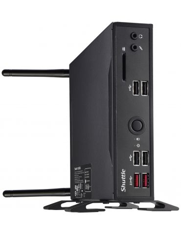 Shuttle XPС slim DS10U5 Dimensiune carcasă PC 1.3L Negru Intel SoC BGA 1528 i5-8265U 1,6 GHz Shuttle - 5