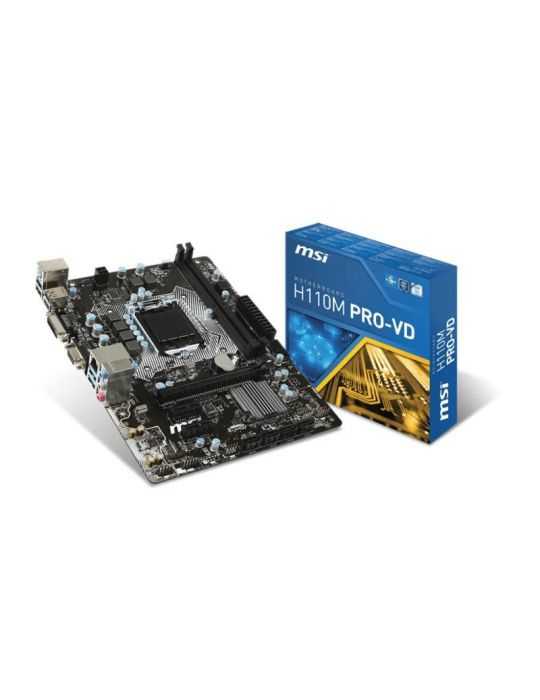 Placa de baza msi socket lga1151 h110m pro-vd intel h110 Msi - 1