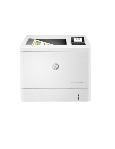 HP Color LaserJet Enterprise Imprimantă M554dn, Imprimare, Imprimare prin port USB frontal imprimare faţă-verso Hp - 1 - Tik.ro