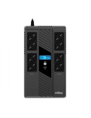 Ups njoy token 800 line int. brick avr schuko x 8 display lcd back-up 1 - 10 min. upcsbls680ttoaz01b (include tv 8.00 lei) Njoy - Tik.ro