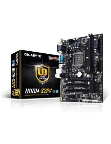 Placa de baza gigabyte socket lga1151 h110m-s2pv ddr4 intel h110 Gigabyte - 1