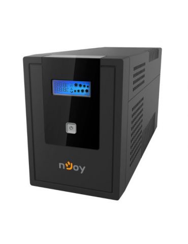 Ups njoy cadu 1500  line int. tower 900 w avr schuko x 4 display lcd back-up 1 - 10 min. upcmtls615hcaaz01b-lic (include tv 8.00
