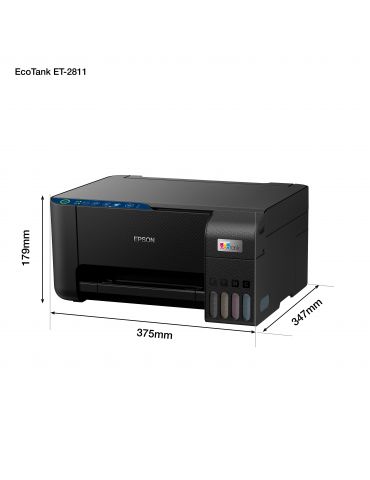 Epson EcoTank ET-2811 Cu jet de cerneală A4 5760 x 1440 DPI 33 ppm Wi-Fi Epson - 8