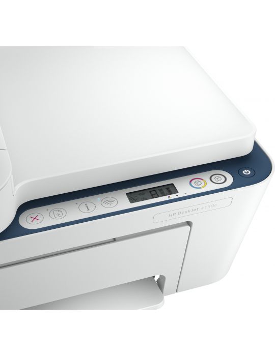 HP DeskJet Imprimantă HP 4130e All-in-One, Color, Imprimanta pentru Acasă, Imprimare, copiere, scanare, trimite faxuri mobile, H