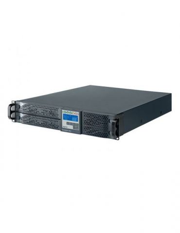 Ups legrand daker dk + online cu sinusoida pura tower rack 2000va/1800w avr iec x 6 6 x baterie 12v/7.2ah display lcd back-up 21