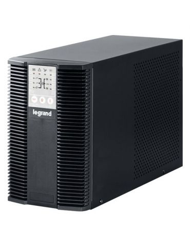 Ups legrand  keor lp online cu sinusoida pura mini tower 3000va/2700w avr iec x 6 1 x baterie 12v/7ah led back-up 1 - 10 min. ln