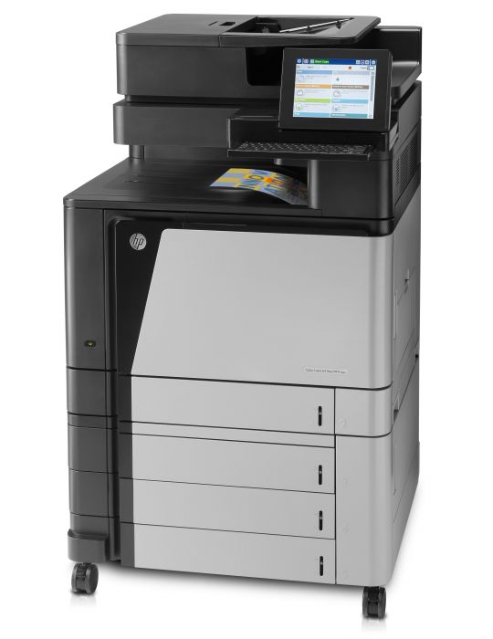 HP Color LaserJet Enterprise Flow Imprimantă multifuncţională M880z, Imprimare,copiere,scanare,fax, ADF de 200 de coli Hp - 4