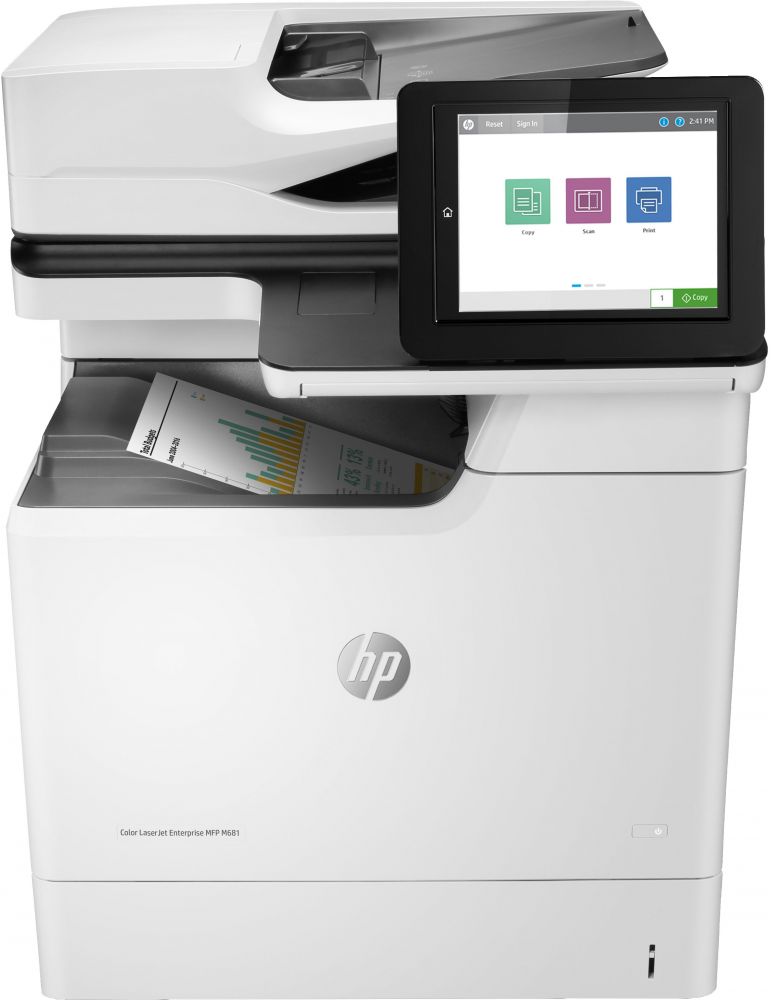 HP Color LaserJet Enterprise M681dh MFP, Imprimare, copiere, scanare