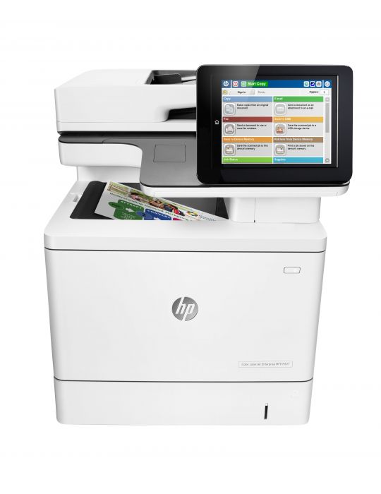 HP Color LaserJet Enterprise M577dn MFP, Color, Imprimanta pentru Afaceri, Imprimare, copiere, scanare, ADF de 100 de coli Hp - 