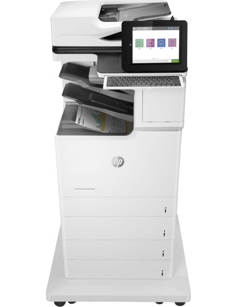 HP Color LaserJet Enterprise Flow MFP M681z, Imprimare,copiere,scanare,fax